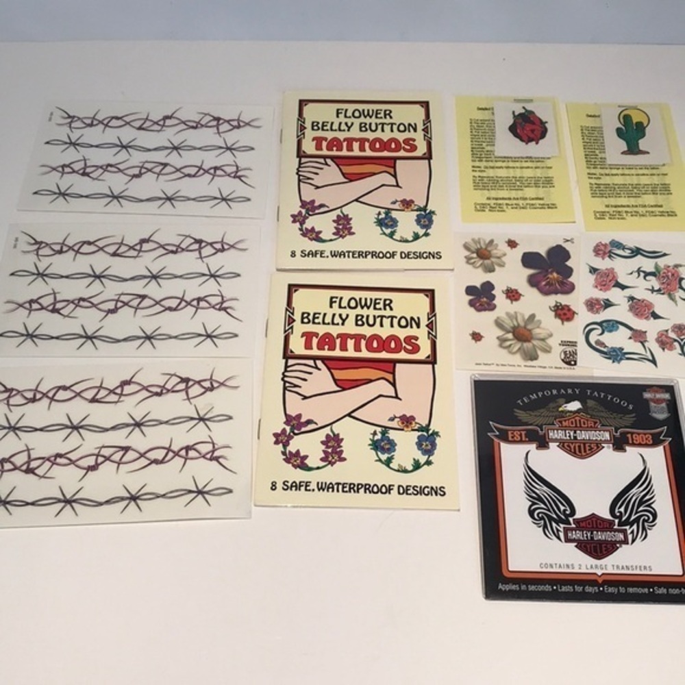 Various - 4/$98 - Temporary tattoo bundle (35)